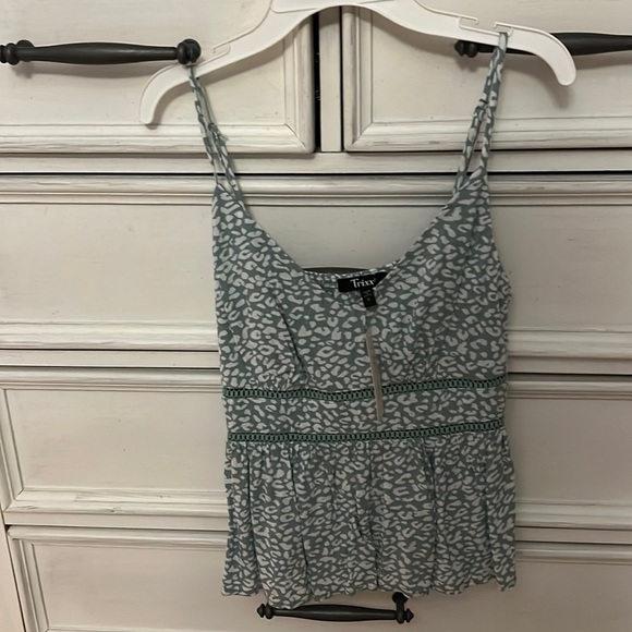 FRANCESCAS: Cheetah print tank top - Picture 1 of 5